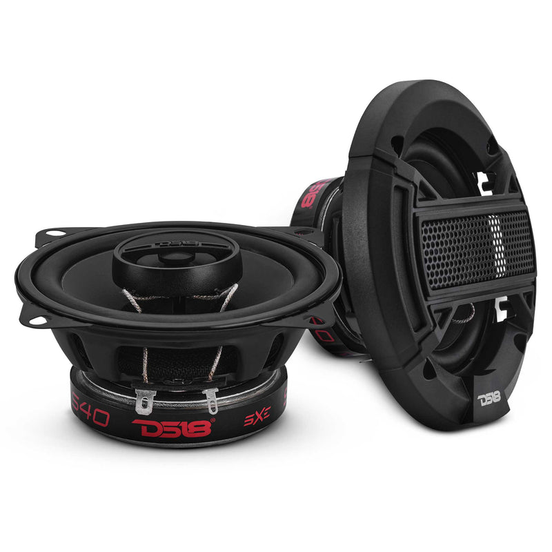 Load image into Gallery viewer, SELECT 4” 2-Way Coaxial Speaker with Grille | 40W RMS 4-Ohm
