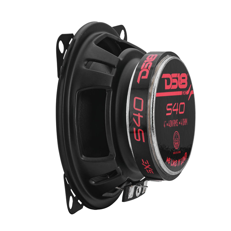 Load image into Gallery viewer, SELECT 4” 2-Way Coaxial Speaker with Grille | 40W RMS 4-Ohm
