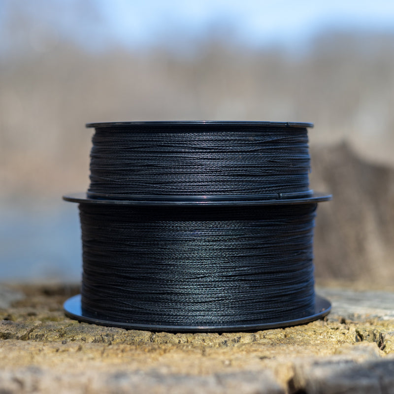 Load image into Gallery viewer, Reaction Tackle Braided Fishing Line - NO FADE Black
