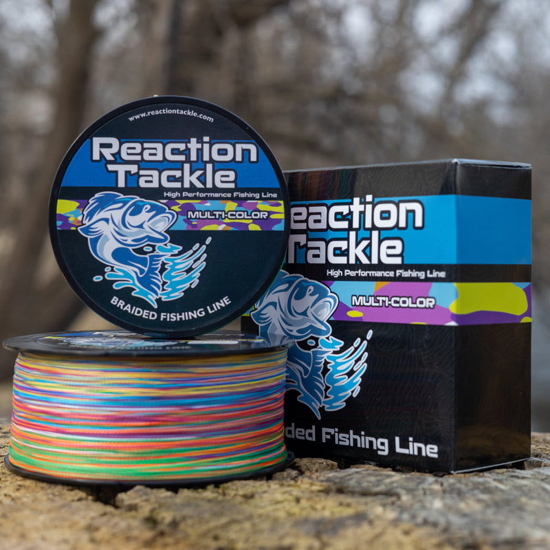 Load image into Gallery viewer, Reaction Tackle Braided Fishing Line - Multi-Color

