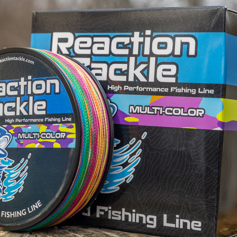 Load image into Gallery viewer, Reaction Tackle Braided Fishing Line - Multi-Color
