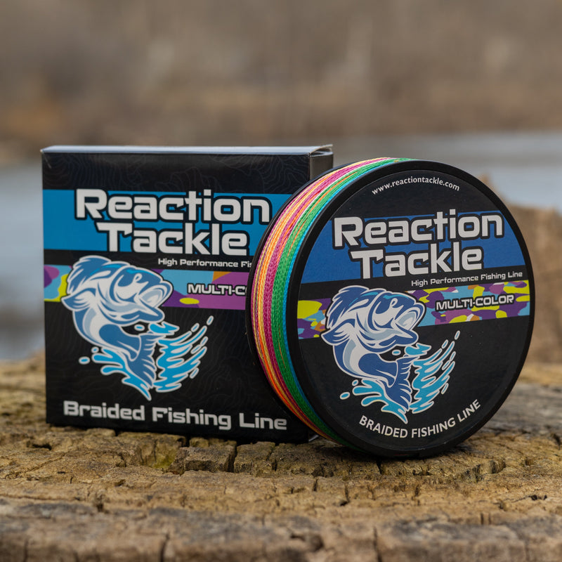 Load image into Gallery viewer, Reaction Tackle Braided Fishing Line - Multi-Color
