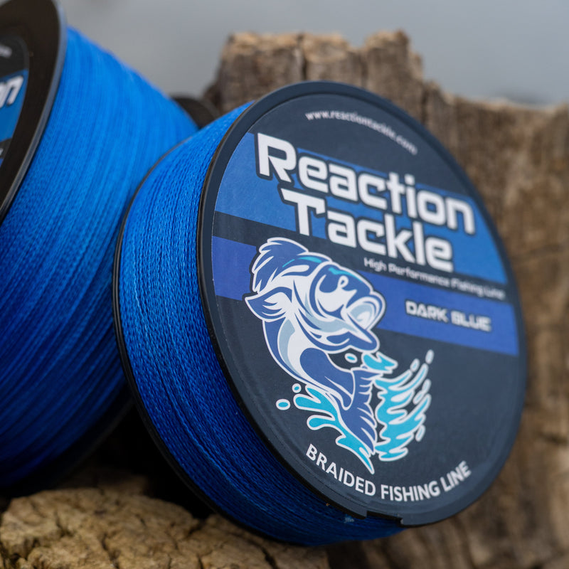 Load image into Gallery viewer, Reaction Tackle Braided Fishing Line - Dark Blue
