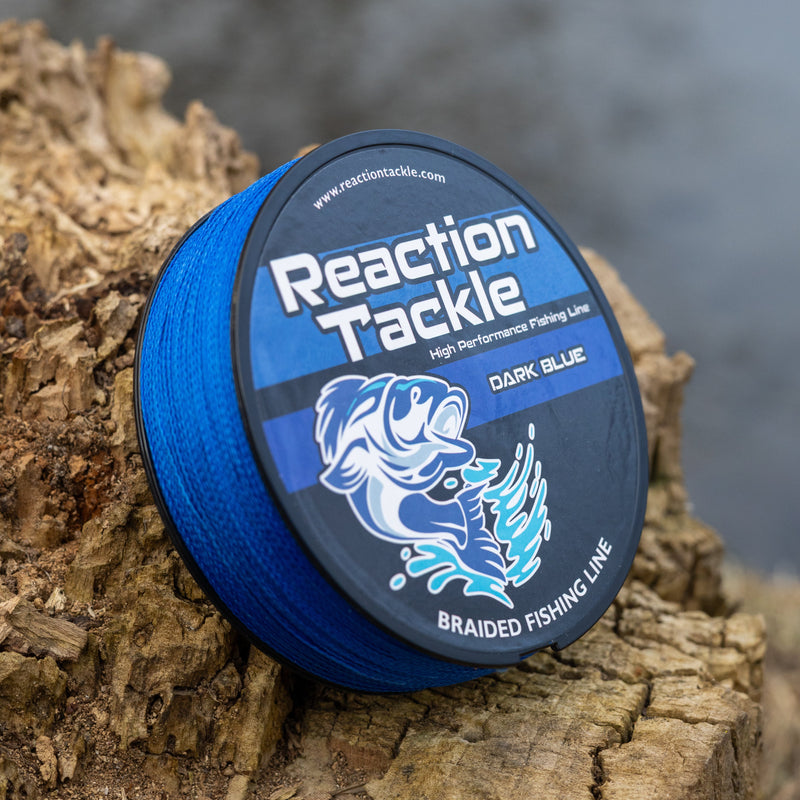 Load image into Gallery viewer, Reaction Tackle Braided Fishing Line - Dark Blue
