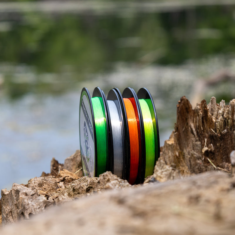 Load image into Gallery viewer, Reaction Tackle Nylon Monofilament Fishing Line 350-yard Spools
