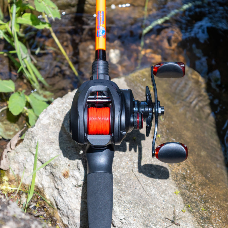 Load image into Gallery viewer, Reaction Tackle Braided Fishing Line - NO FADE Red
