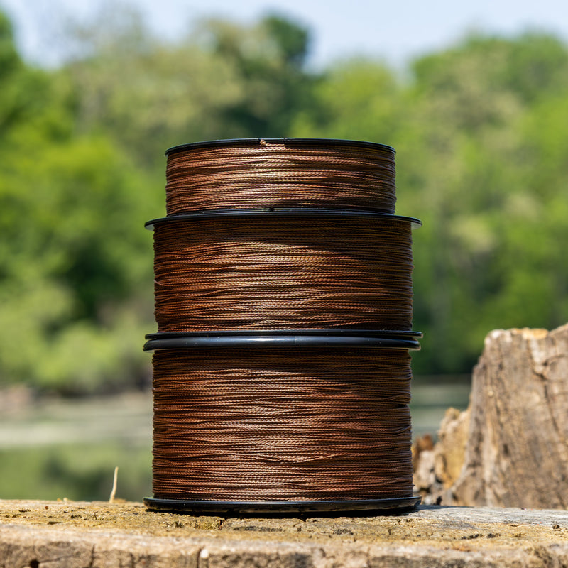 Load image into Gallery viewer, Reaction Tackle Braided Fishing Line - Timber Brown
