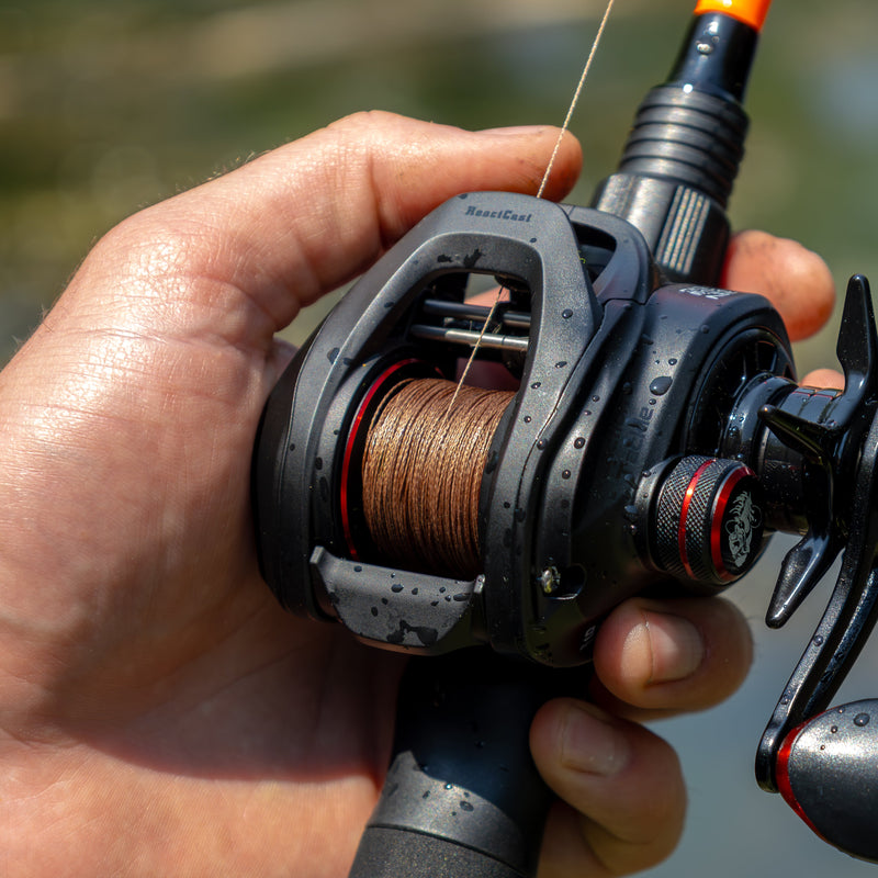 Load image into Gallery viewer, Reaction Tackle Braided Fishing Line - Timber Brown
