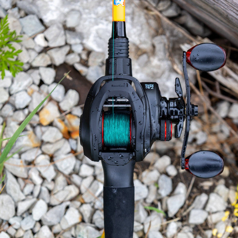 Load image into Gallery viewer, Reaction Tackle Braided Fishing Line - NO FADE Moss Green

