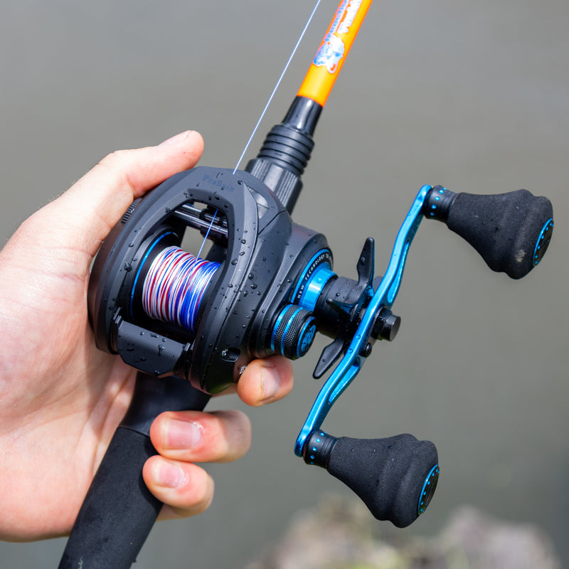 Load image into Gallery viewer, Reaction Tackle Baitcasting Fishing Reel – ProSpin Edition - 6.8:1 Gear Ratio
