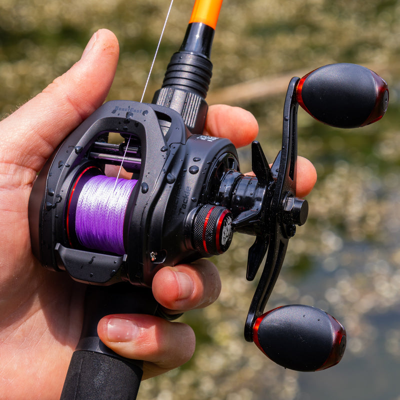 Load image into Gallery viewer, Reaction Tackle Braided Fishing Line - Purple

