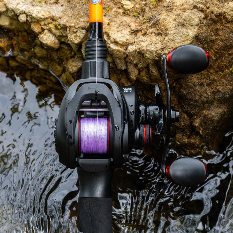 Load image into Gallery viewer, Reaction Tackle Braided Fishing Line - Purple
