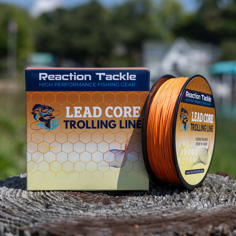 Load image into Gallery viewer, Reaction Tackle Lead Core Metered Trolling Braided Line
