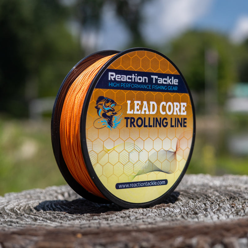 Load image into Gallery viewer, Reaction Tackle Lead Core Metered Trolling Braided Line
