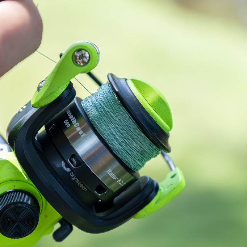 Load image into Gallery viewer, Reaction Tackle BRAIDED IN THE USA Fishing Line- X5
