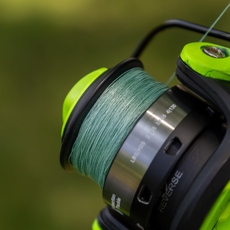 Load image into Gallery viewer, Reaction Tackle BRAIDED IN THE USA Fishing Line- X8
