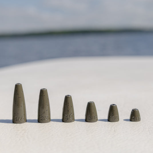 Reaction Tackle Lead Worm Weights (25 pack)