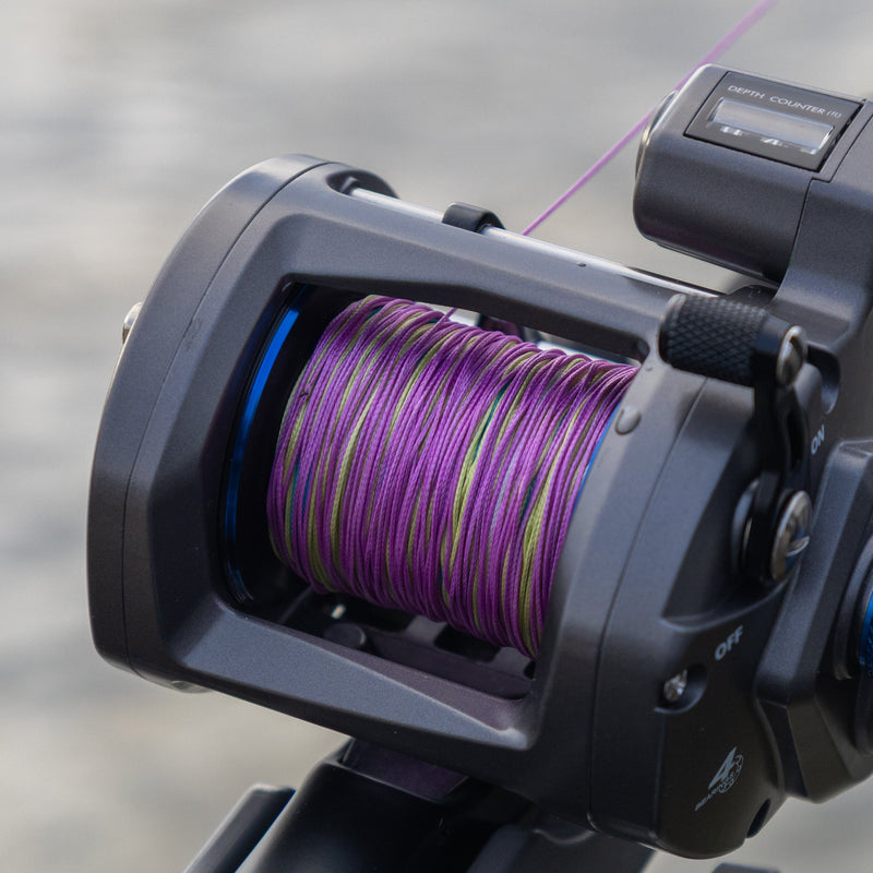 Load image into Gallery viewer, Reaction Tackle Lead Core Metered Trolling Braided Line
