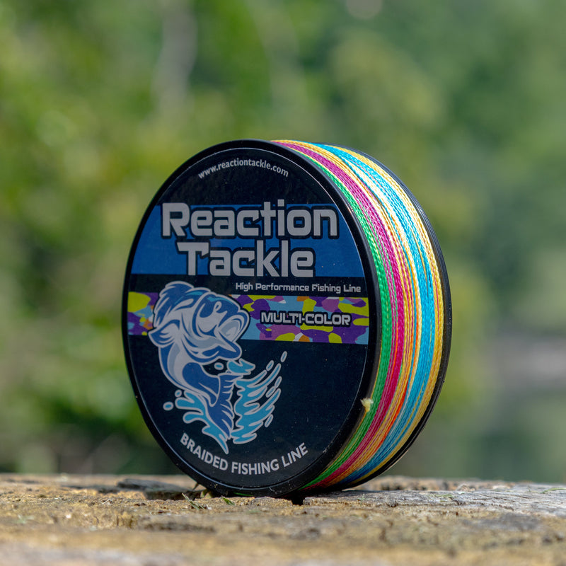 Load image into Gallery viewer, Reaction Tackle Braided Fishing Line - Multi-Color
