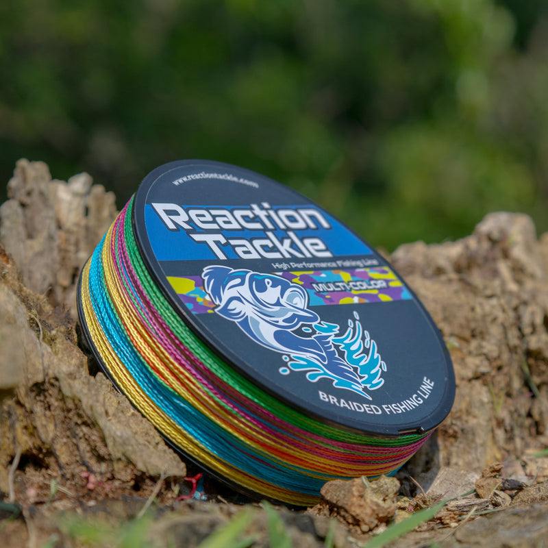 Load image into Gallery viewer, Reaction Tackle Braided Fishing Line - Multi-Color
