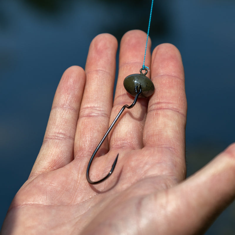Load image into Gallery viewer, Reaction Tackle Tungsten Football/Swing Jig Heads- 3-Pack
