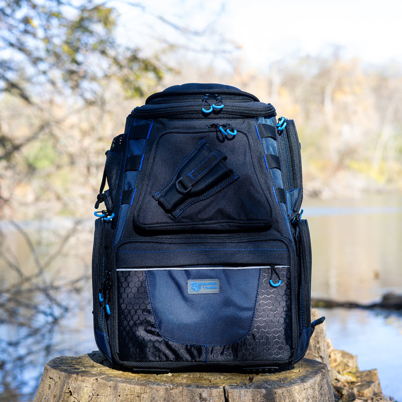 Load image into Gallery viewer, Reaction Tackle Fishing Tackle Backpack- Trays included
