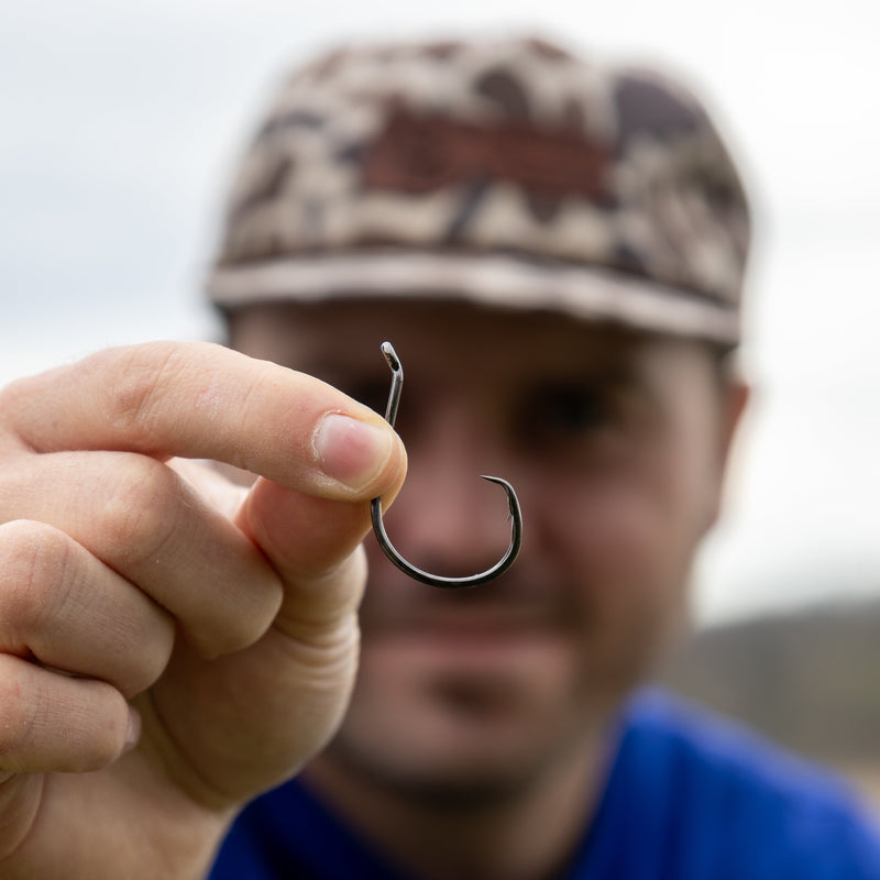 Load image into Gallery viewer, Reaction Tackle Heavyweight Catfish Circle Hooks - Offset Octopus Hooks (25 Pack) - New
