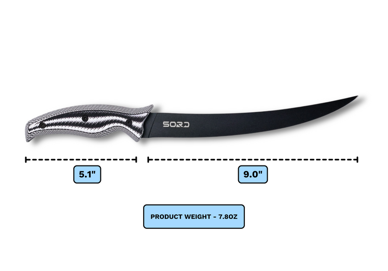 Load image into Gallery viewer, 9" FILLET KNIFE - MEDIUM FLEX
