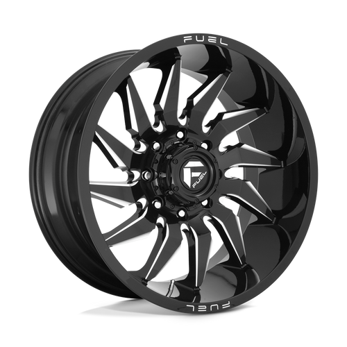 Fuel 1 Pc D744 Saber Gloss Black Milled