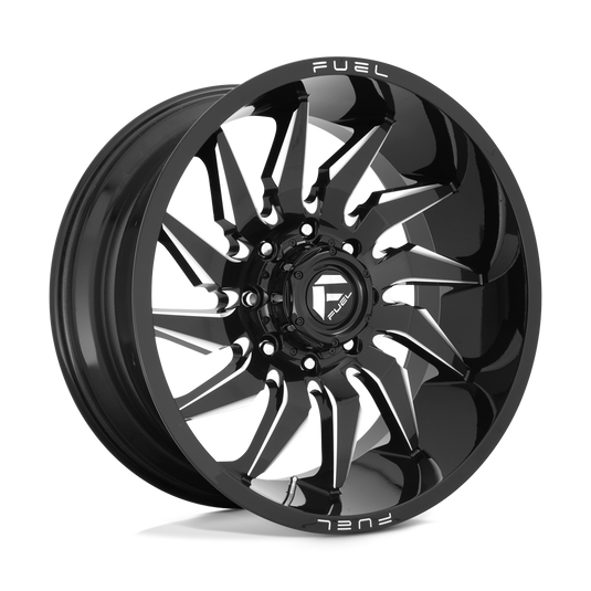 Fuel 1 Pc D744 Saber Gloss Black Milled