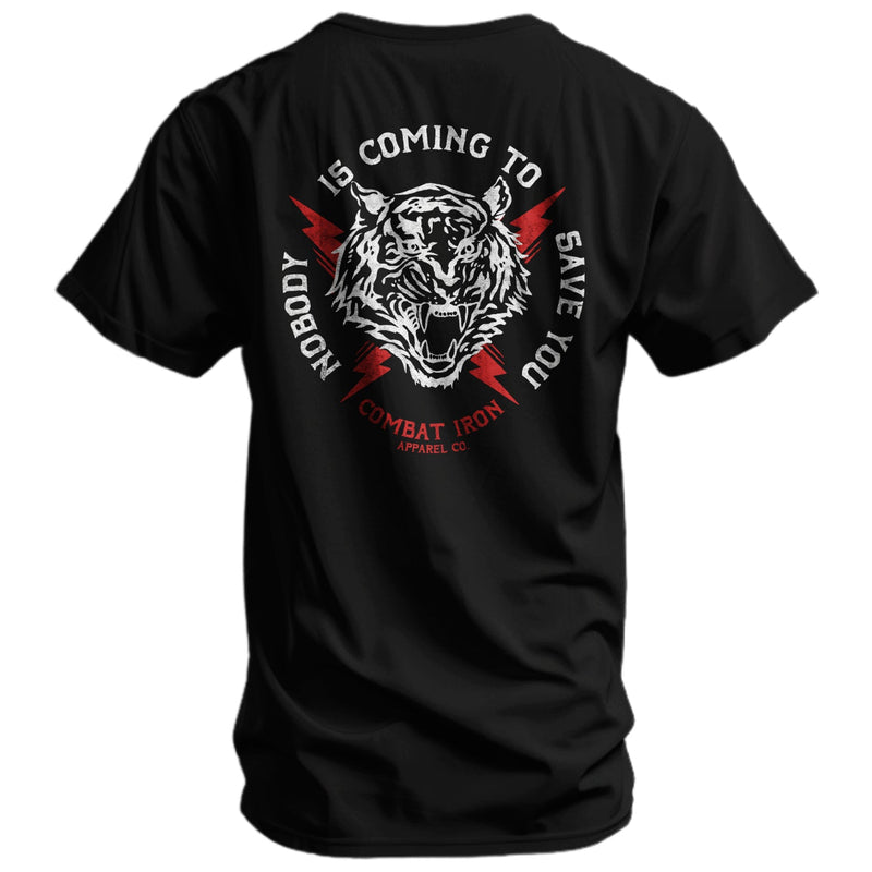 Load image into Gallery viewer, Nobody Is Coming To Save You Men's T-Shirt
