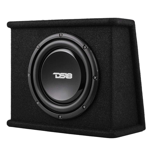 10" Loaded Amplified Shallow Subwoofer Enclosure 350 Watts Rms - Skoutley Outdoors LLC