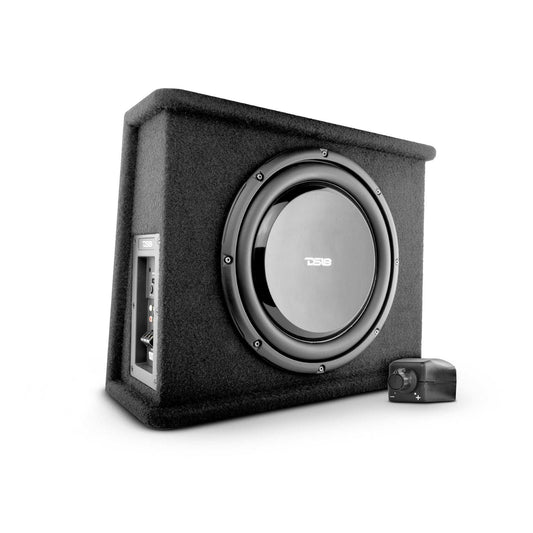 12" Loaded Amplified Shallow Subwoofer Enclosure 350 Watts Rms - Skoutley Outdoors LLC