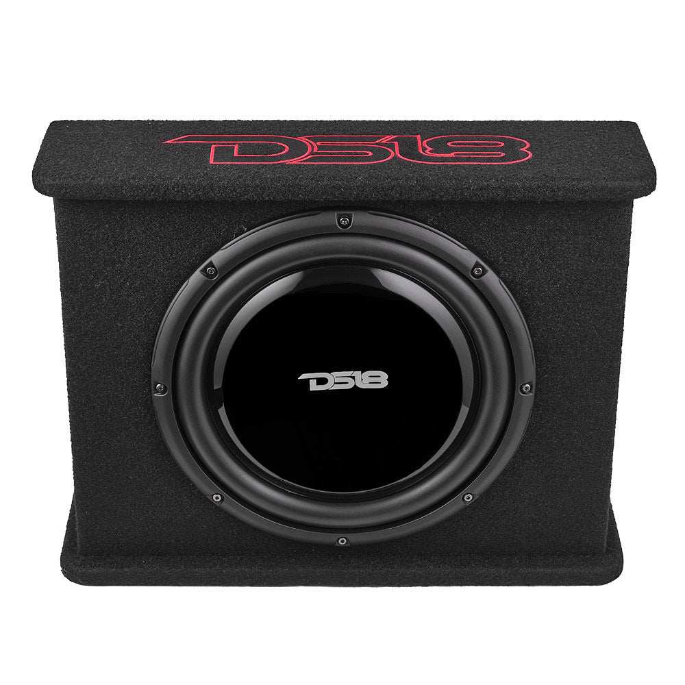 12" Loaded Amplified Shallow Subwoofer Enclosure 350 Watts Rms - Skoutley Outdoors LLC