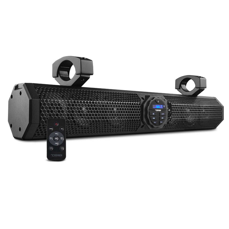Load image into Gallery viewer, 24&quot; Marine Sound Bar Speaker System, 6 Speakers 600 Watts, Bluetooth® v5.0, Rotating Control Panel
