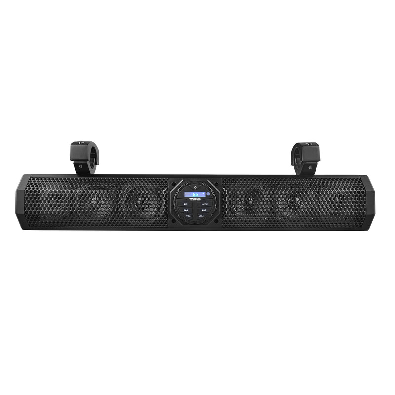 Load image into Gallery viewer, 24&quot; Marine Sound Bar Speaker System, 6 Speakers 600 Watts, Bluetooth® v5.0, Rotating Control Panel

