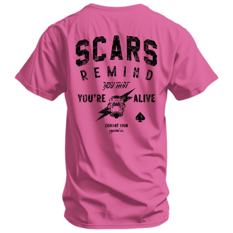 Load image into Gallery viewer, Scars Remind You That You&#39;re Alive Men&#39;s T-Shirt
