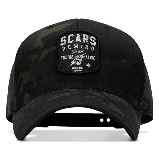 Scars Patch Snapback Hat