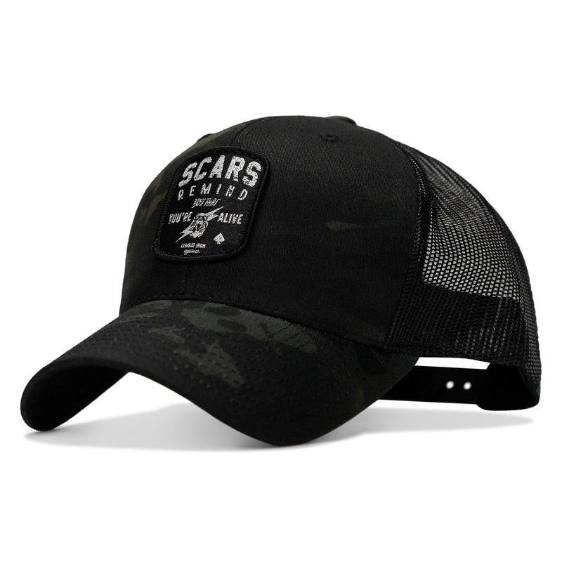Load image into Gallery viewer, Scars Patch Snapback Hat
