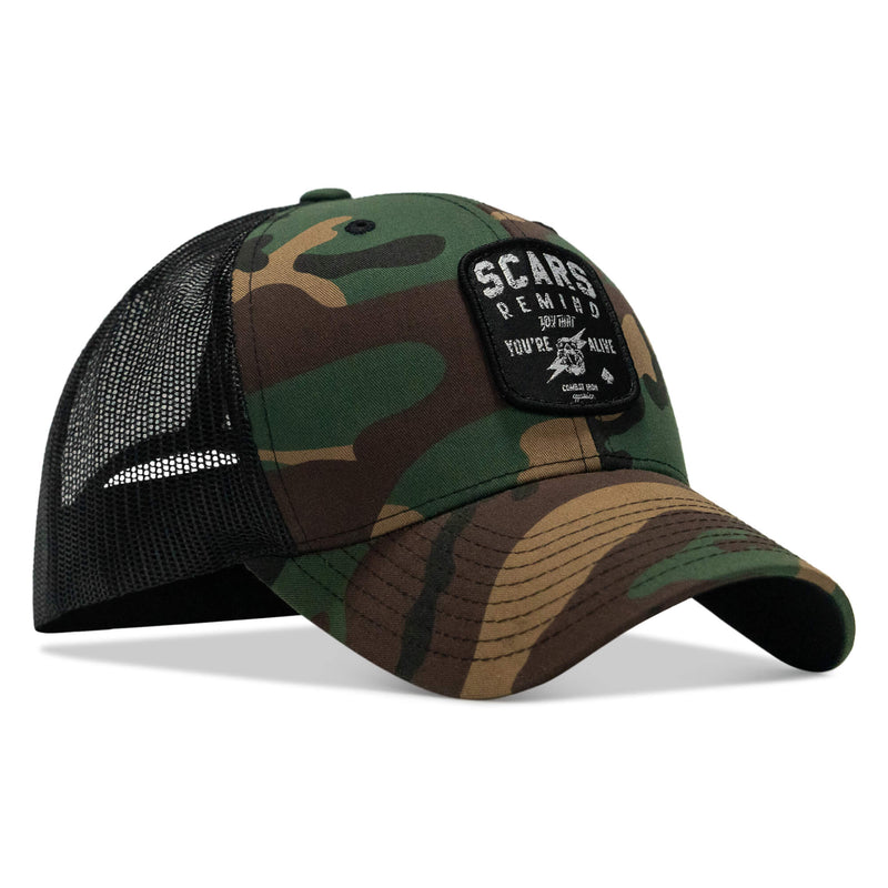 Load image into Gallery viewer, Scars Patch Snapback Hat
