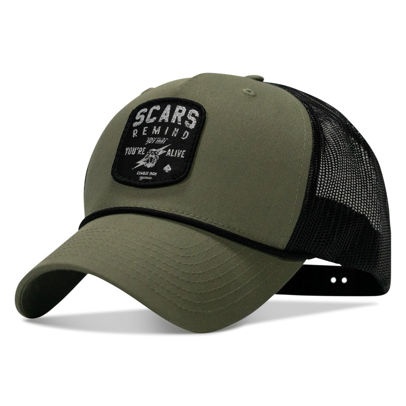 Load image into Gallery viewer, Scars Patch Rope Snapback
