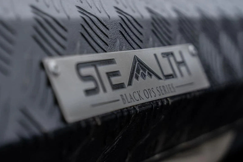 Load image into Gallery viewer, Stealth Hardshell Rooftop Tent – Aluminum – 3 Person – Black – Low-Profile Overland Tent
