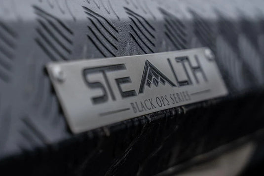 Stealth Hardshell Rooftop Tent – Aluminum – 3 Person – Black – Low-Profile Overland Tent