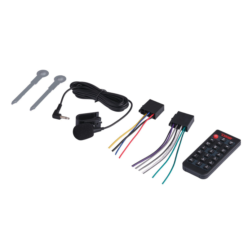 Load image into Gallery viewer, Digital Media Receiver | Single Din | DSP | APP | Bluetooth Audio and Calling Head Unit | Aux Input | USB | Mechless | AM/FM Radio Receiver | 3V + 3.5V Subwoofer
