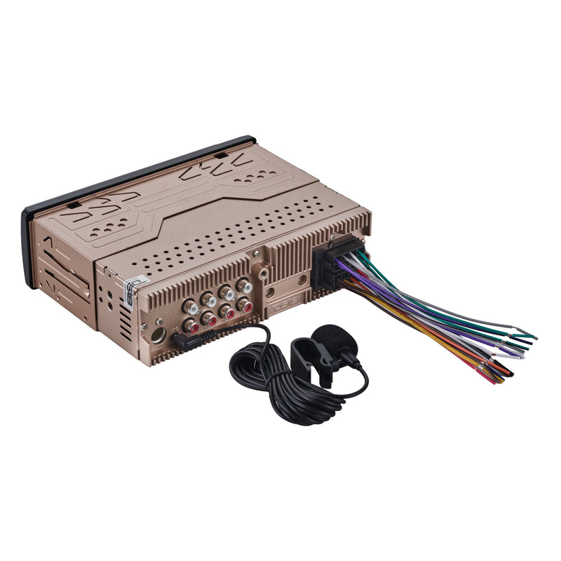Load image into Gallery viewer, Digital Media Receiver | Single Din | DSP | APP | Bluetooth Audio and Calling Head Unit | Aux Input | USB | Mechless | AM/FM Radio Receiver | 3V + 3.5V Subwoofer
