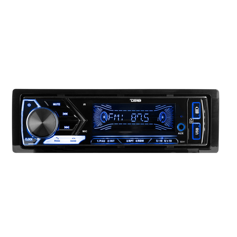 Load image into Gallery viewer, Single-DIN Digital Media Receiver Mech-Less Player, Bluetooth, Dual USB ,7 Volt Preouts
