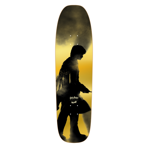 Welcome x Harry Potter Seeker On Nimbus 5000 Deck - 8.75″ Gold Foil