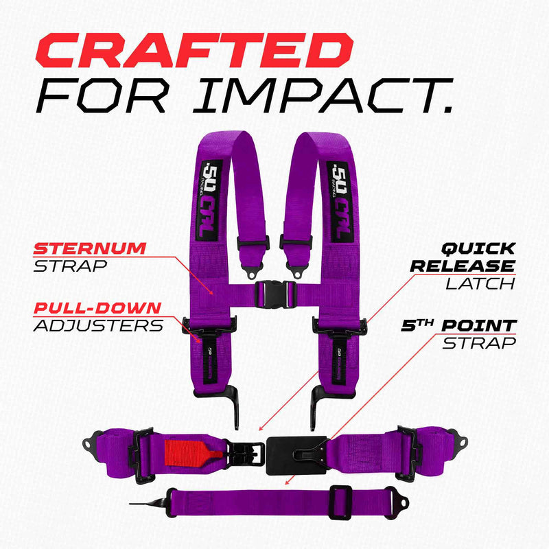 Load image into Gallery viewer, SFI Approved 2" and  3" 5 point Harness, Racing Harness
