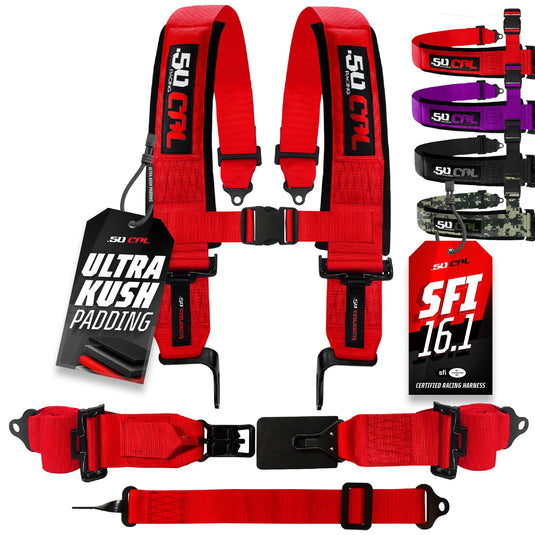 SFI Approved 2" and  3" 5 point Harness, Racing Harness