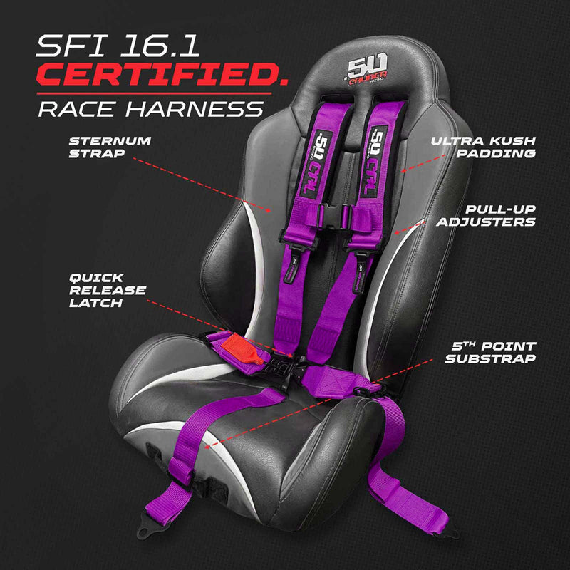 Load image into Gallery viewer, SFI Approved 2" and  3" 5 point Harness, Racing Harness
